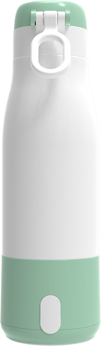 Draagbare Flessenwarmer - USB Oplaadbaar & Snel Opwarmen - Ideaal voor Onderweg & Reizen - Groen van Merkloos — afbeelding 2