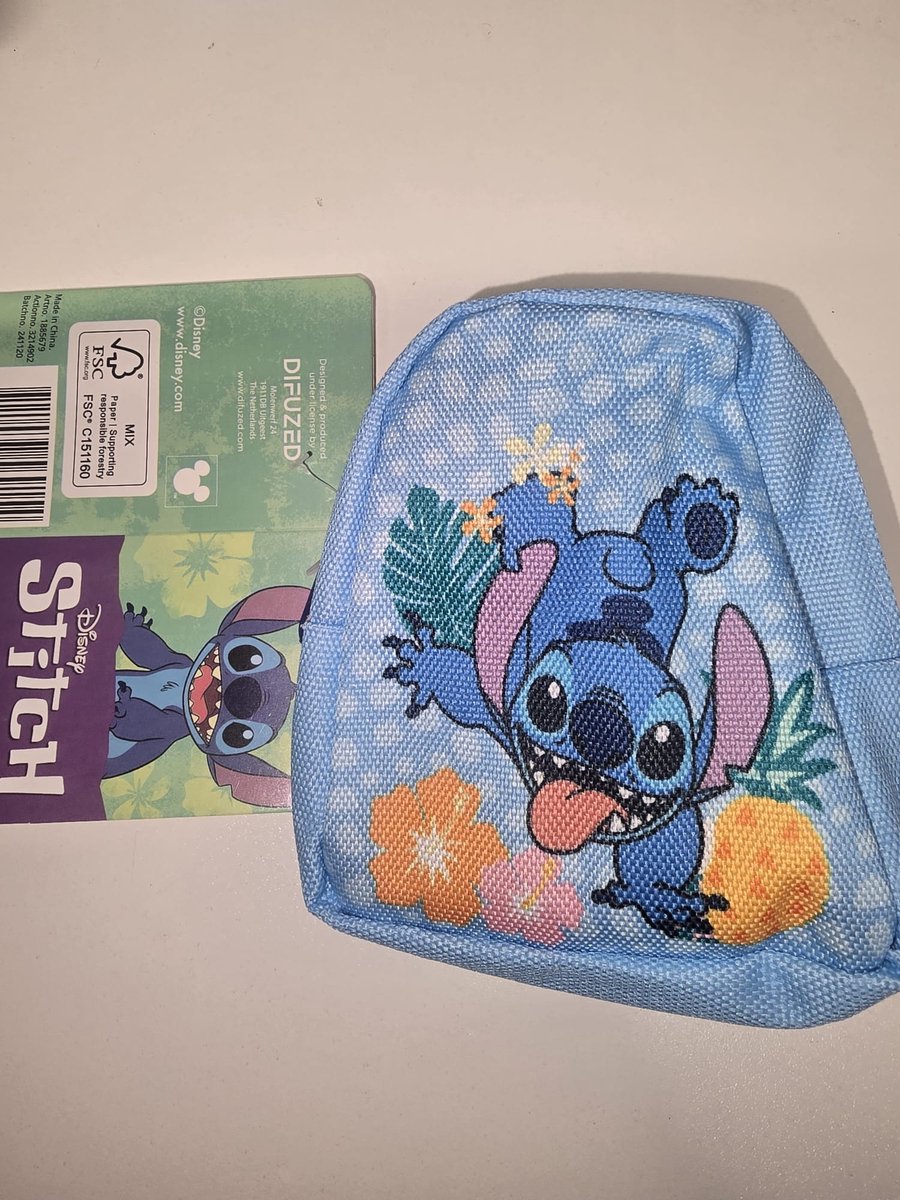 Sleutelhanger lilo en stitch, Sleutelhanger / portemonee, lilo en stitch, Gevulde sleutelhanger