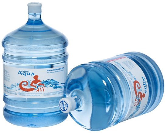 Mister Aqua drinkwater - 18,9 liter in Statiegeldfles