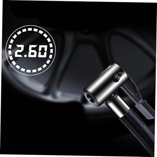 12V handzame luchtpomp voor het stil en in noodgevallen oppompen van auto's en motoren met een grote stroomsnelheid — afbeelding 2