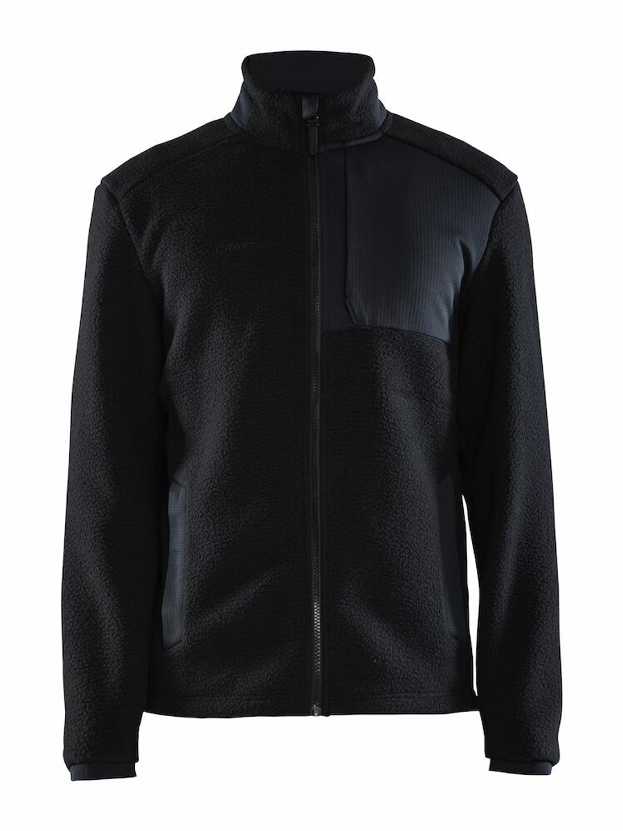 Craft ADV Explore Pile Fleece Jacket M 1912220 - Black - XL