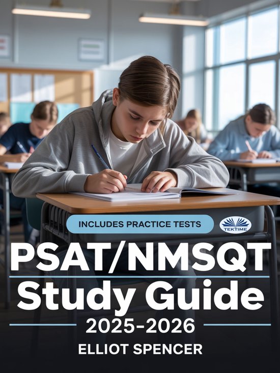 PSAT/NMSQT Study Guide 2025–2026 - cover