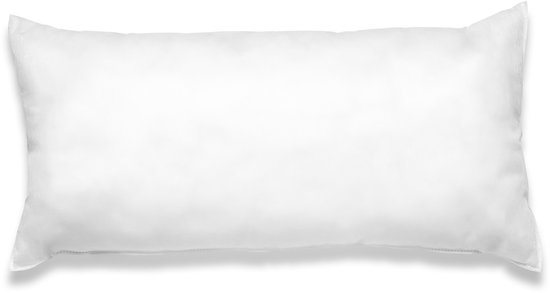 liebling 40 x 80 cm hoofdkussen Ultrasonic | tijk van spunbond polypropyleen | Made in EU | wasbaar op 40 graden | wit