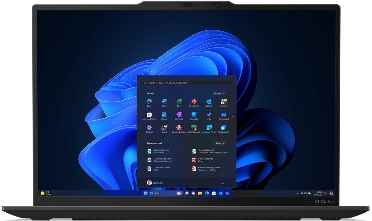 Lenovo ThinkPad X1 Carbon Gen 13 Aura Edition - Zakelijke Laptop - 14 inch - Core Ultra 5 - 16GB/512GB - Windows 11 Pro thumbnail 2