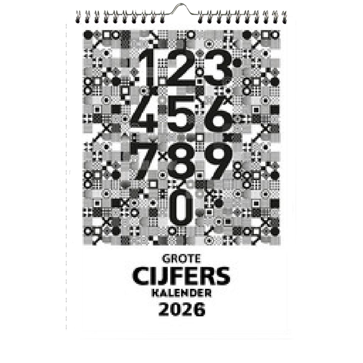 Wandkalender 2025-2026, 43,2 x 30,5 cm, maandkalender januari 2025 - juni 2026, 18 maanden planner met stippellijnscheuren, hoekbeschermer, groot blok, zakelijke kalender voor familiekantoor