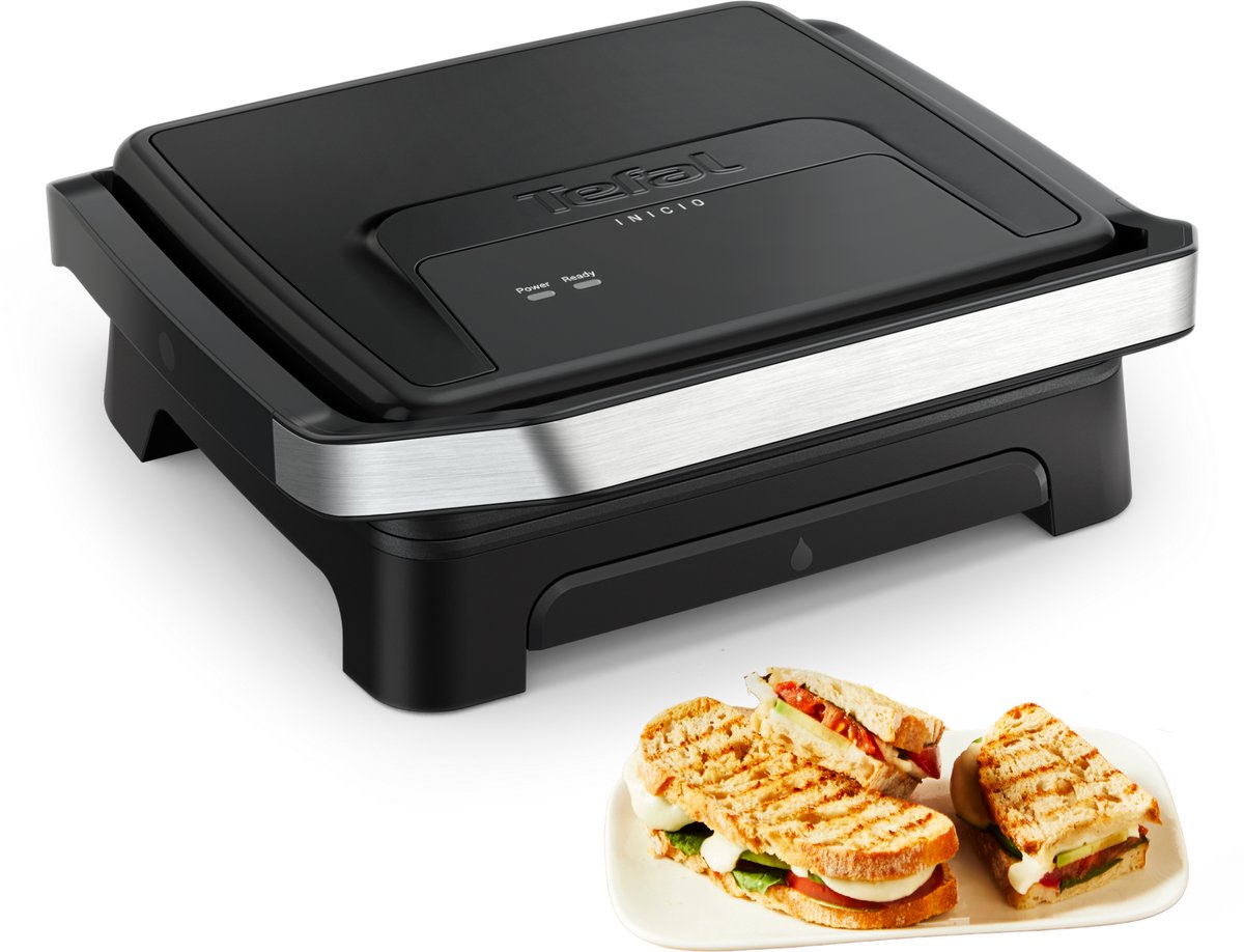 Tefal GC2718 Inicio Classic - Panini grill - Zwart