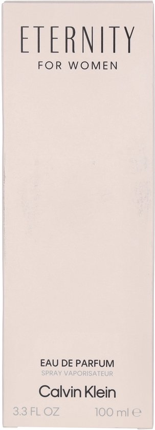 Calvin Klein Eternity for Women Eau de Parfum doos, 100 ml.