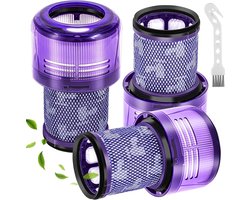 Vervangende Filter Geschikt voor Dyson V12 Detect Slim Absolute/Total Clean/Extra/Fluffy – HEPA Vervangfilter Filter Accessoire – Herbruikbaar # 971517-01