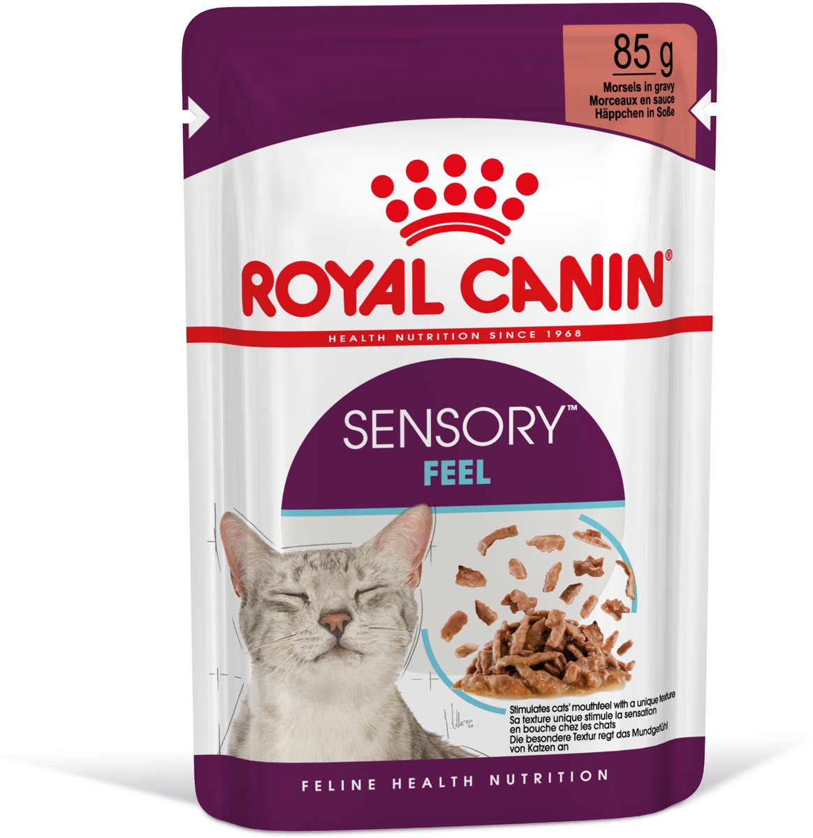 Royal Canin Sensory Feel nat kattenvoer 4 dozen (48 x 85 g)