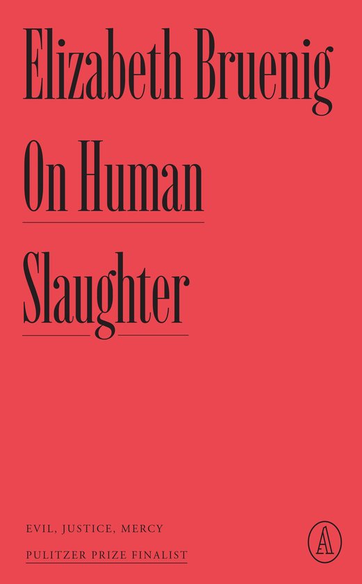 Atlantic Editions - On Human Slaughter - cover