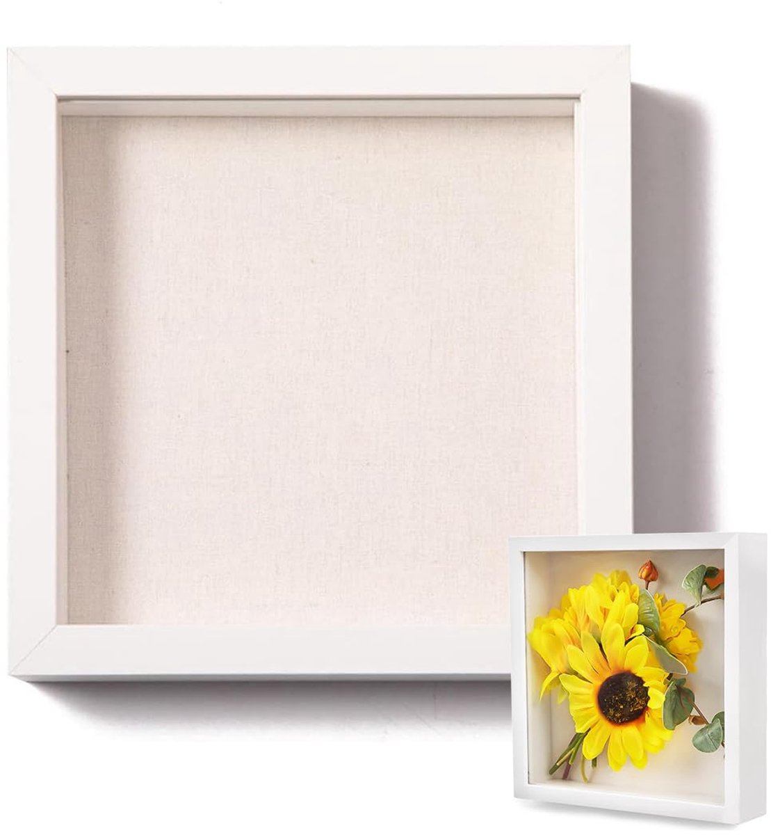 Image of 3D Fotolijst om te Vullen - Robuust en Duurzaam - 1 stuk - MDF - 20,3 x 20,3 cm