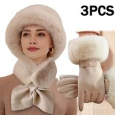 Dames Winter Sjaal Gezellig Fuzzy Imitatiebont Effen Kleur Zacht Lichtgewicht Verdikt Warm Decoratieve Kraag Sjaal Nekwikkel kopen vanaf een prijs van 11