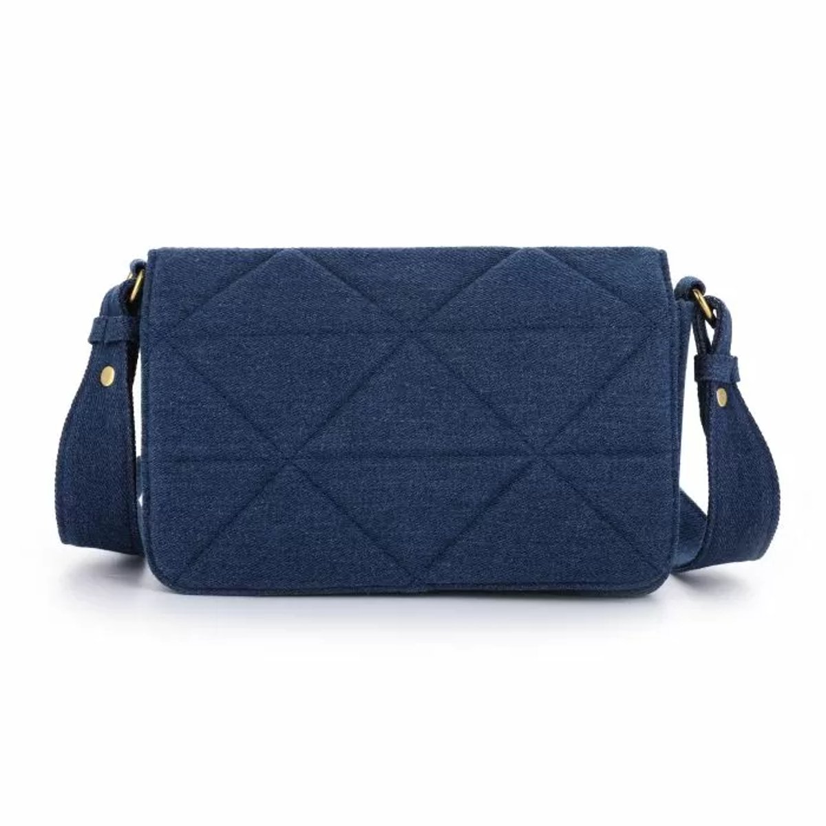 schoudertas dark blue jeans