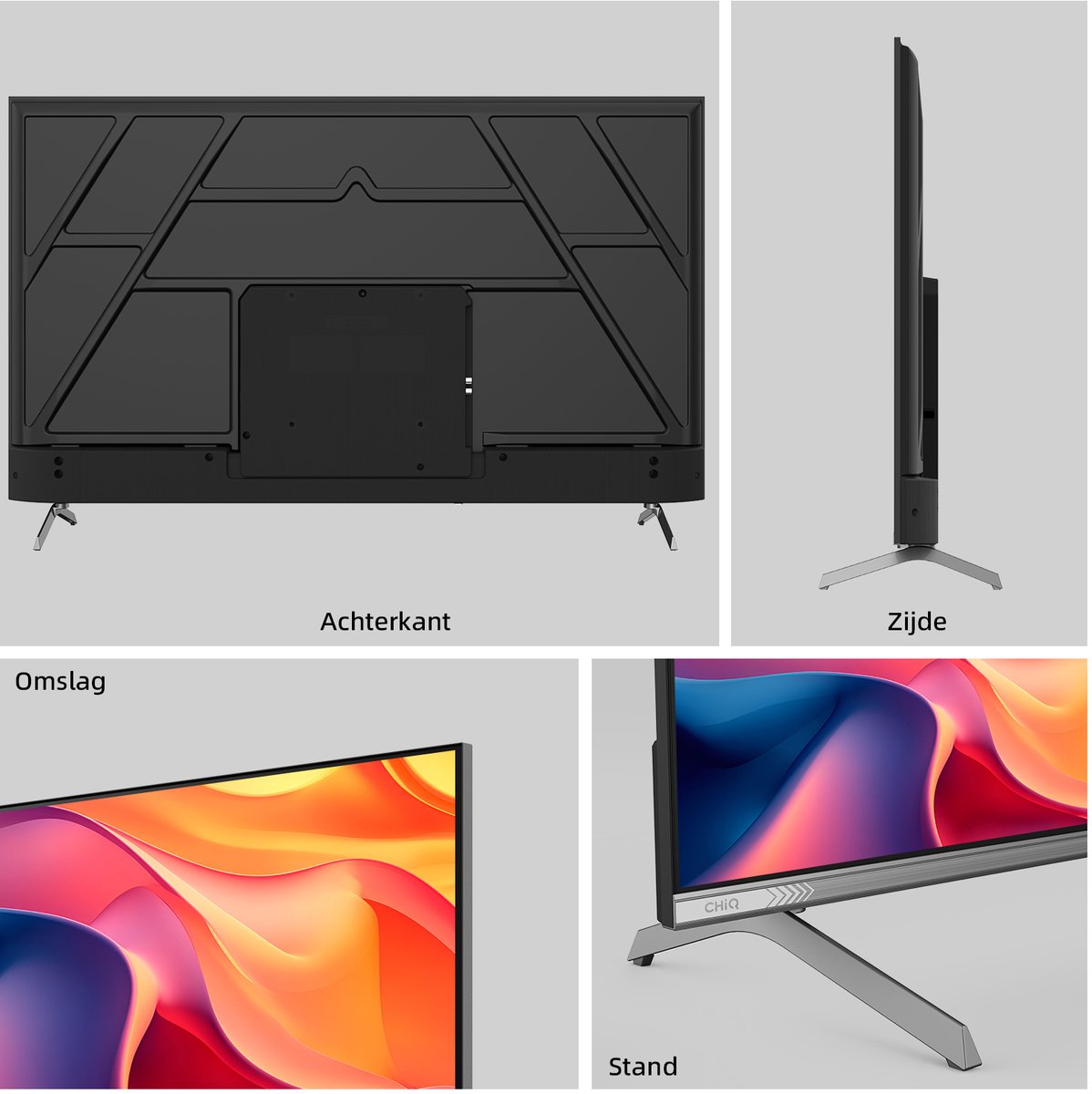 CHiQ U55QST Smart TV 55 Inch QLED Pro met Dolby Audio - afbeelding 3