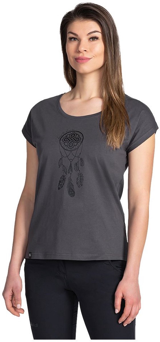Kilpi Roane T-shirt Met Korte Mouwen Vrouw Grijs