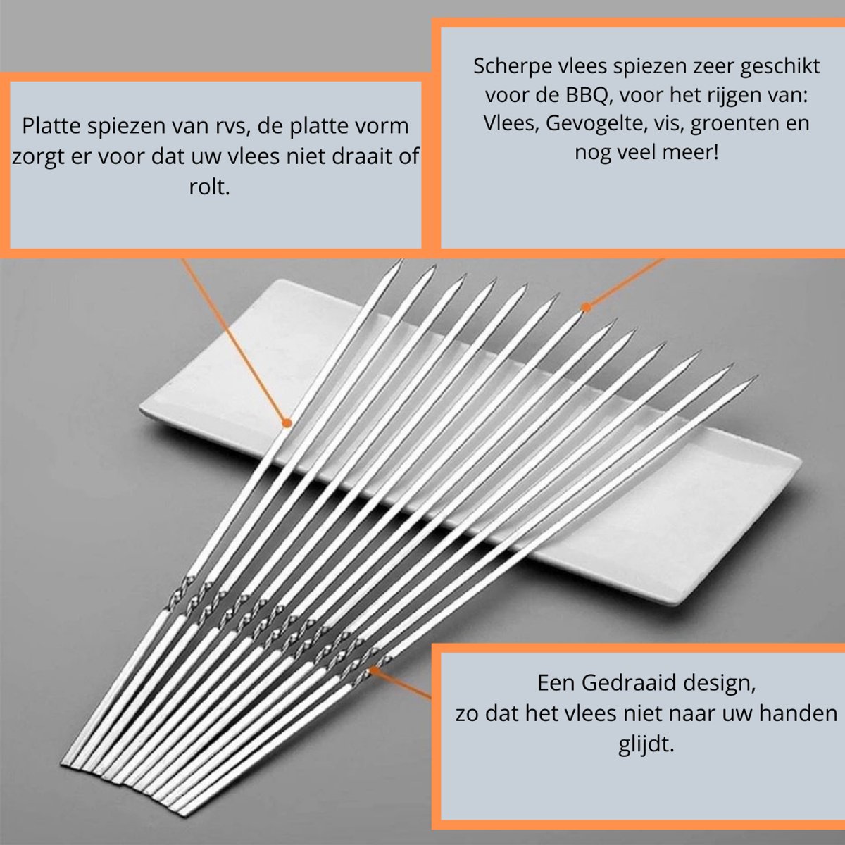 LTH LTH Smoker BBQ-spiezenset - afbeelding 4