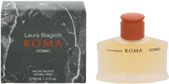 Laura Biagiotti Roma Uomo eau de toilette voor heren - Oosters houtachtig parfum - 40 ml