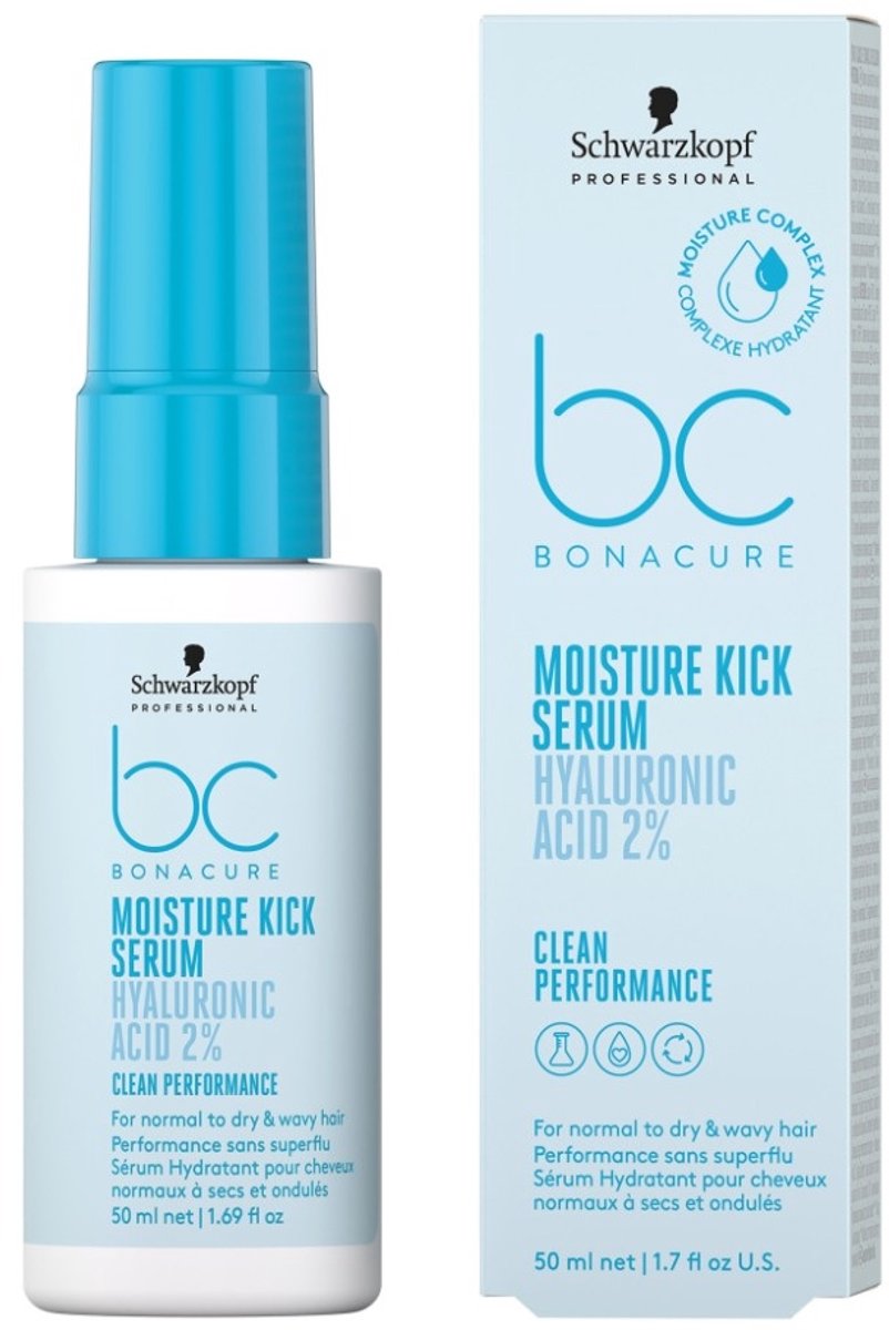 Schwarzkopf - Bonacure Moisture Kick Hyaluronic Serum - 50ml