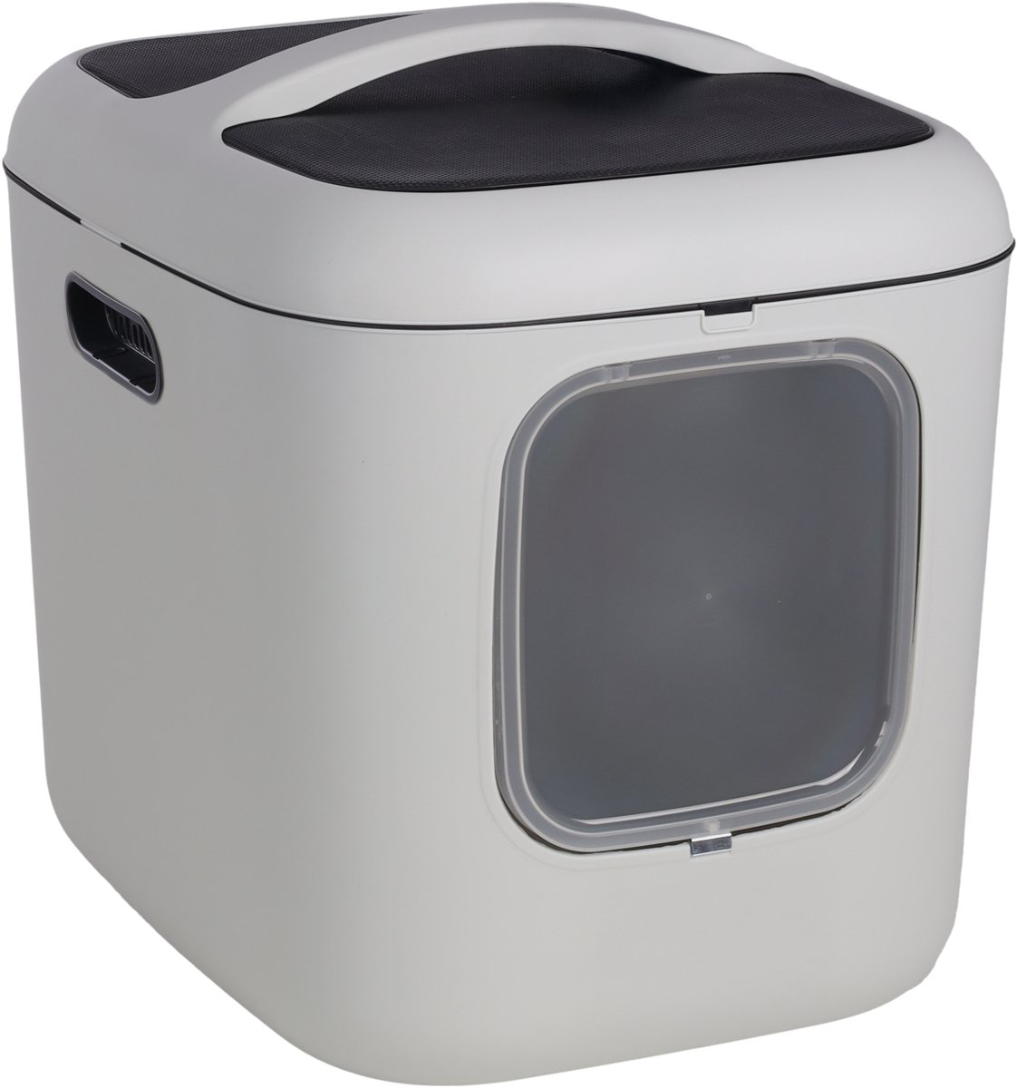 Flamingo kattenbak XXL – kattentoilet grote katten – premium kattenbak met koolfilter – Romy Wit – 61,5 x 50 x 57,5 cm Flamingo kattenbak XXL – kattentoilet grote katten – premium kattenbak met koolfilter – Romy Wit – 61,5 x 50 x 57,5 cm