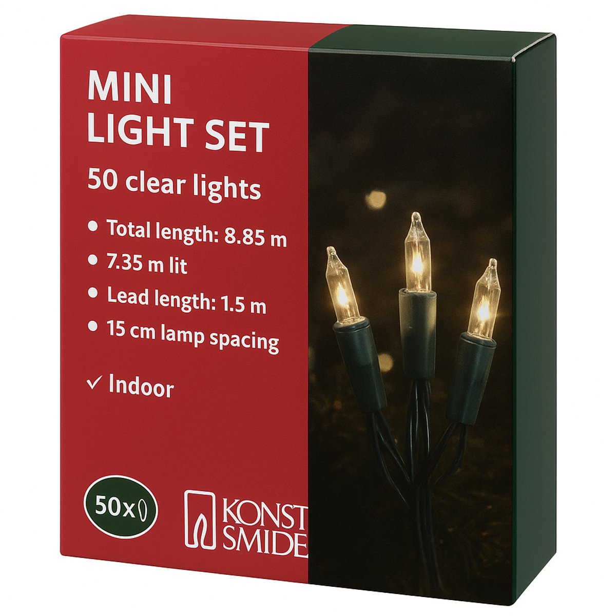 Mini Light Set 50-delig – Heldere lampjes – 8,85 m – Binnenverlichting