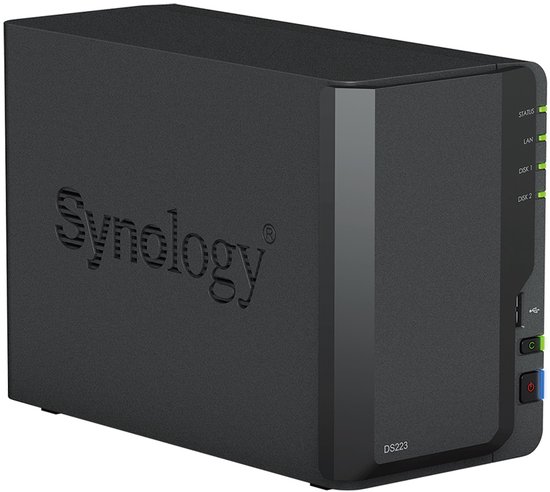 Synology DS223 - NAS - Western Digital RED 12TB (2x 6TB) van Merkloos — afbeelding 2