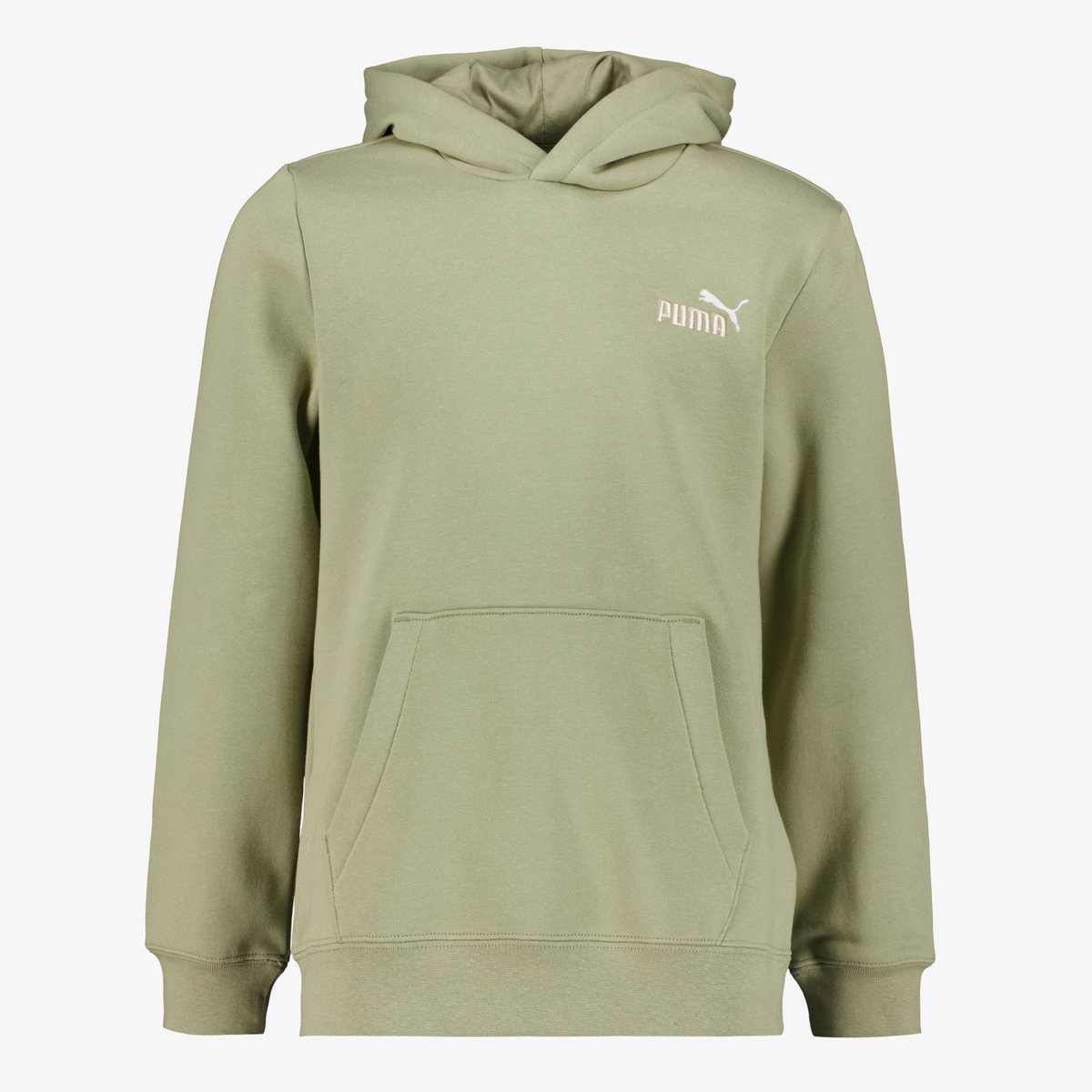 PUMA SWEATSHIRT ESS 2 KLEUREN SMALL NO.1 LOGO FL 68582582 r 140 Groen