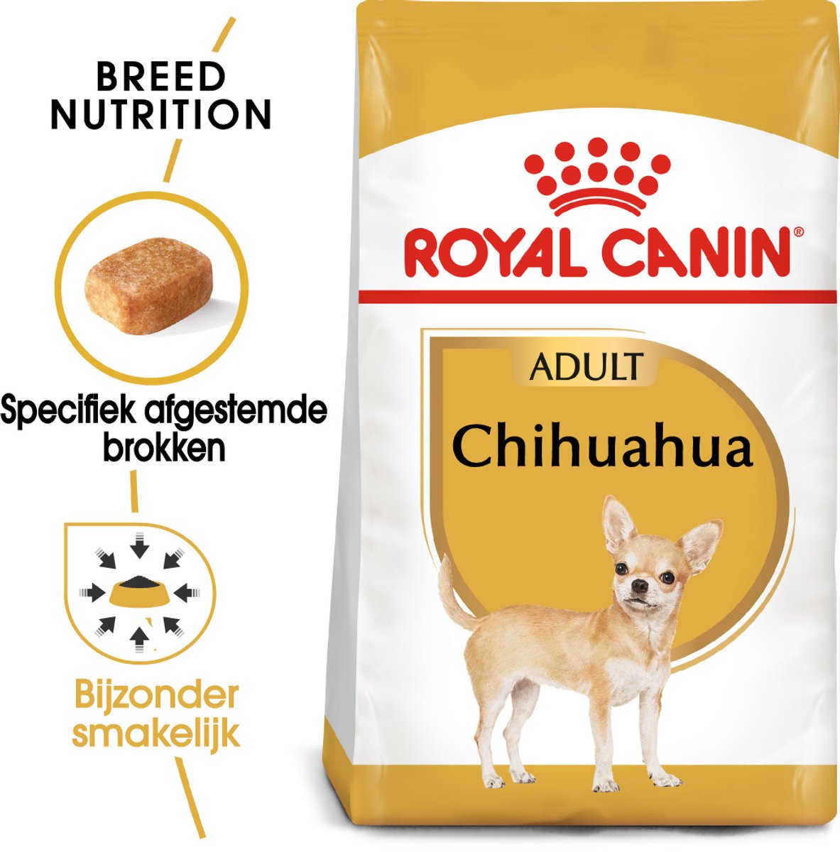Royal Canin Chihuahua Adult - Voeding voor kieskeurige kleine honden thumbnail 6