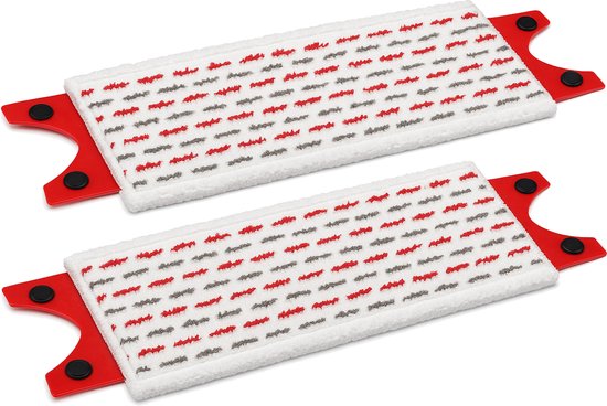 2x Dweil Navulling Mop geschikt voor Vileda UltraMax UltraMat 2-in-1 Microvezel wasbaar schoonmaak reinigen vervanging dweil spray mop
