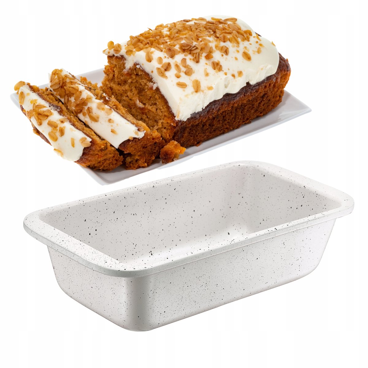 Bakvorm Brood & Cake 26x15x6cm - Antiaanbaklaag
