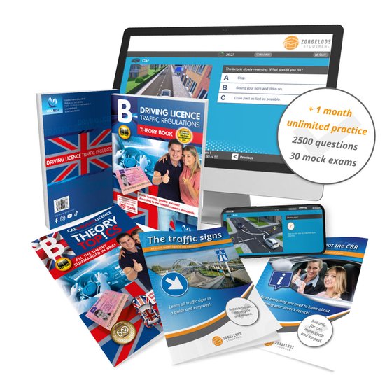 Car Theory Book 2026 Driving License B – With Summary - CB ... - cover