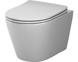 AM.PM X-Joy S - Hangtoilet - Softclose Toiletbril - Randloos diepspoel - Glans Wit - WC Pot