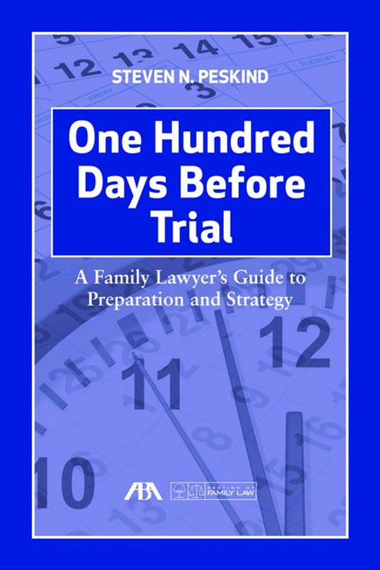 One Hundred Days Before Trial - cover