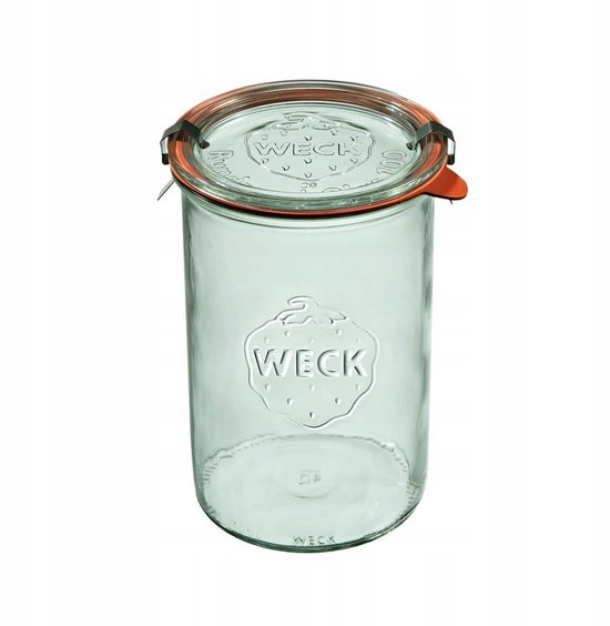 Weck Sturz Glazen Potten 1000 ml - Set van 6
