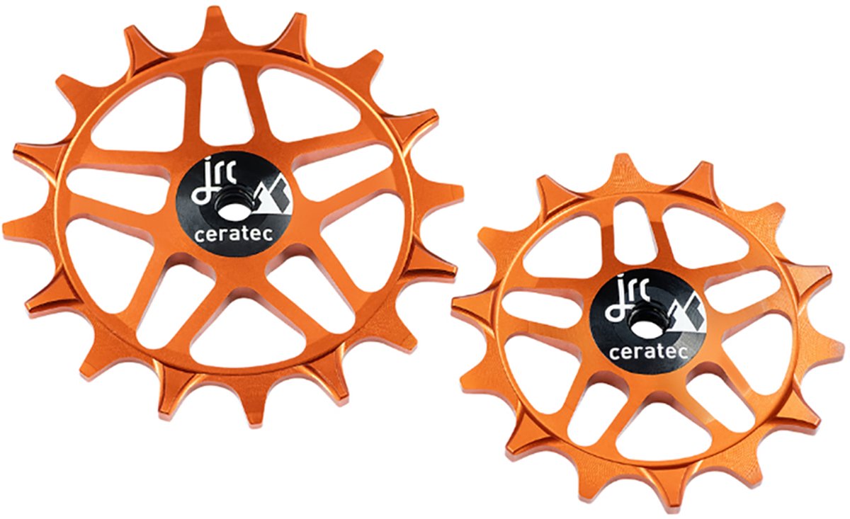 Jrc Components Sram Eagle T-type Tandwiel 2 Eenheden Oranje 2s / 14-16t