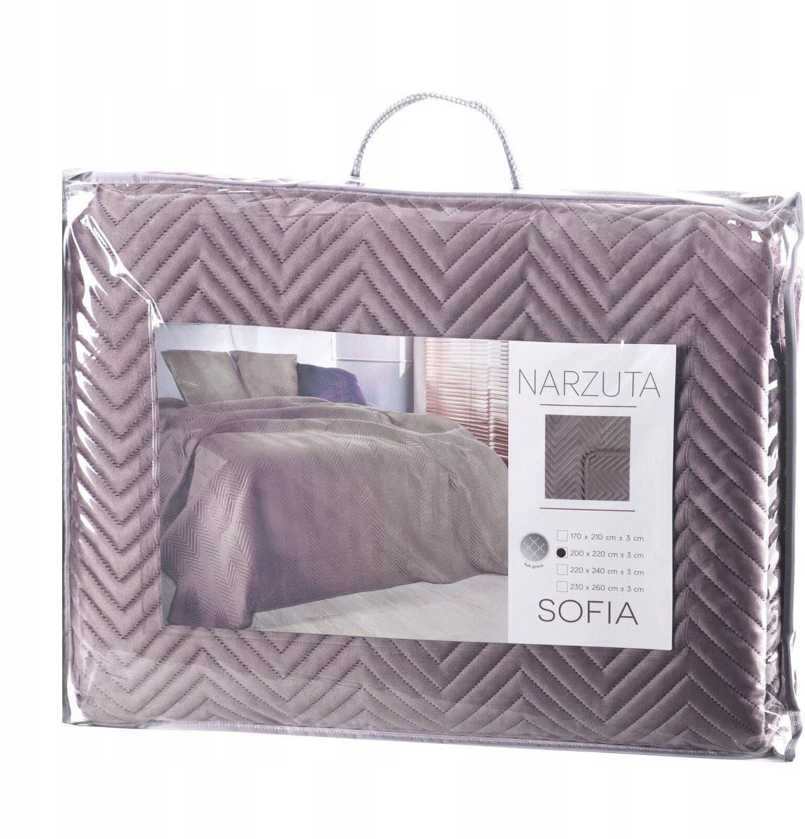 Pikante Welur Sprei 220x240 cm - Elegant en Zacht