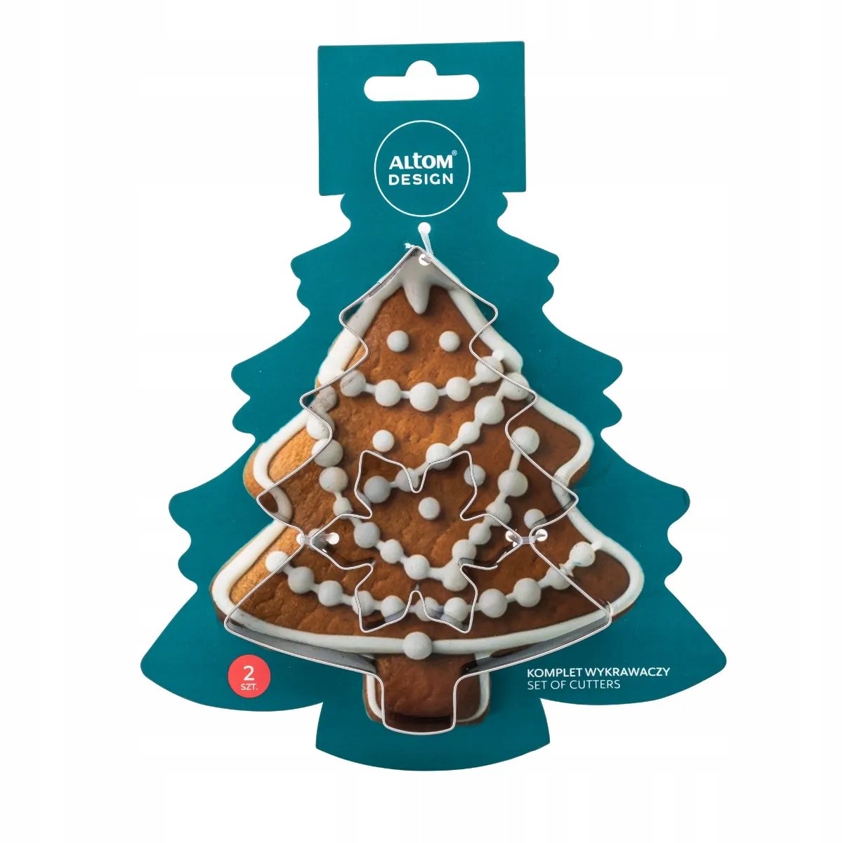 Altom Design Kerstkoekjes Uitsnijders Set - 2 Stuks