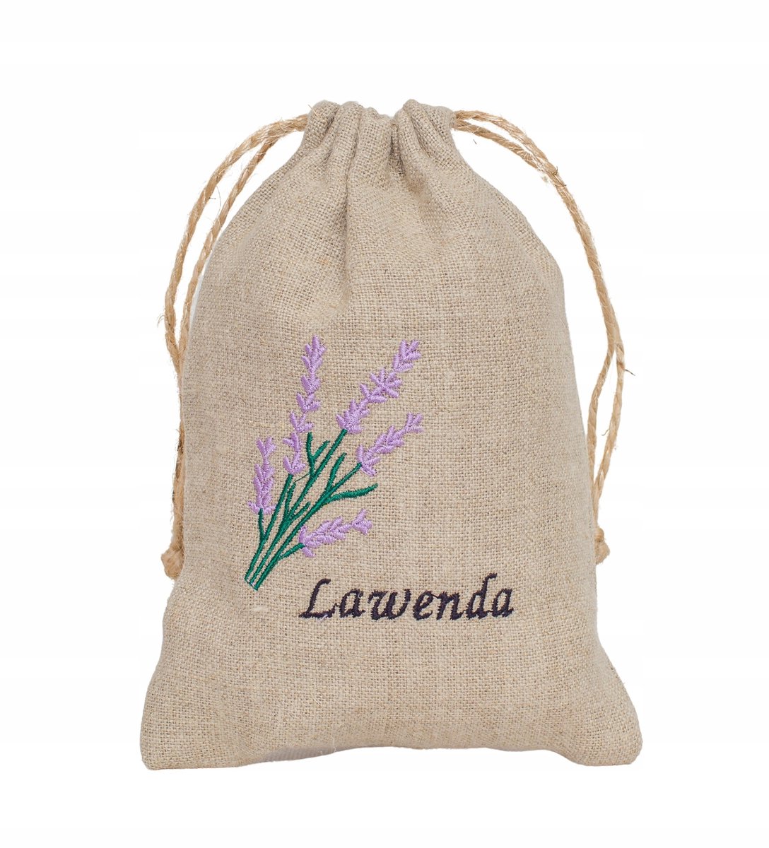 Linnen zakje voor lavendel en kruiden - 15x20cm