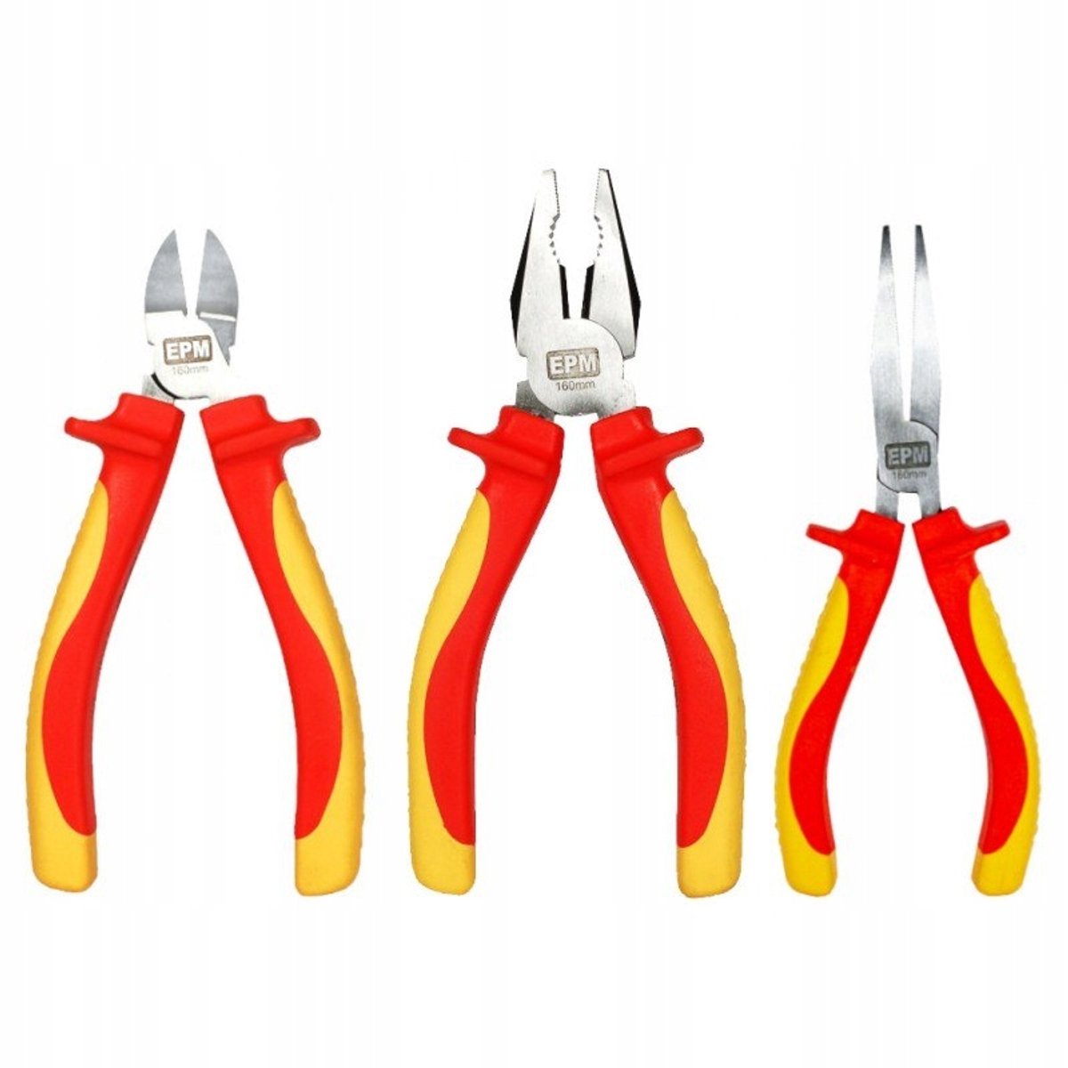Geïsoleerde Klemmenset 3 Delig 160mm CrV - 1000V