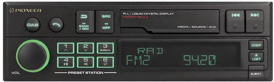 Pioneer Sxt-c10ps Autoradio Transparant