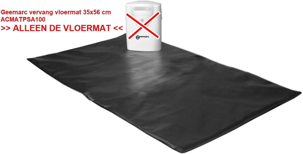 GEEMARC Amplicall PSA200 LOSSE SENSORMAT / ZITMAT / DRUKMAT - voor koppeling aan PSA200 geluidsmelder - 36x36 cm - acmatpsa200