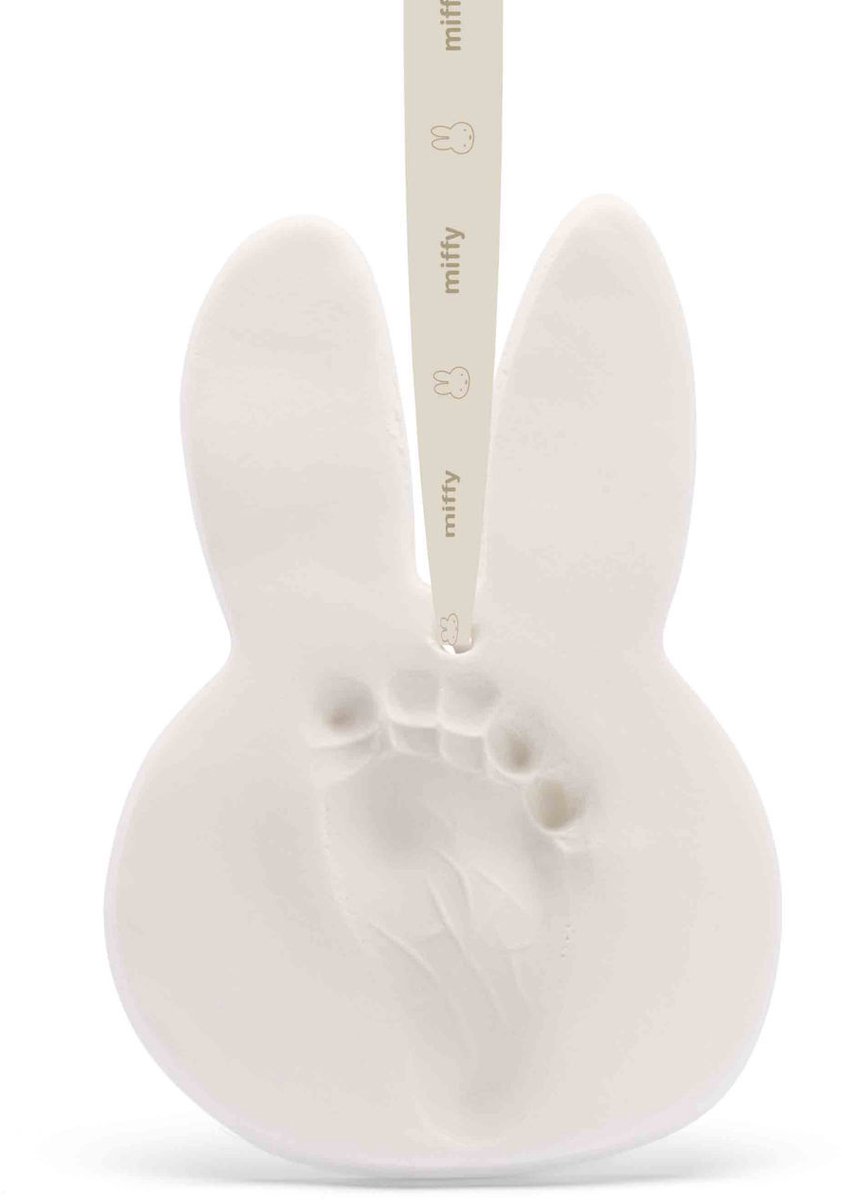 Dooky x nijntje Gift Ornament Kit – Baby Hand- & Voetafdruk Aandenken
