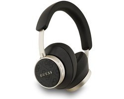 Guess Bluetooth Koptelefoon- ENC - PU Leather - 4G Classic Logo - Zwart