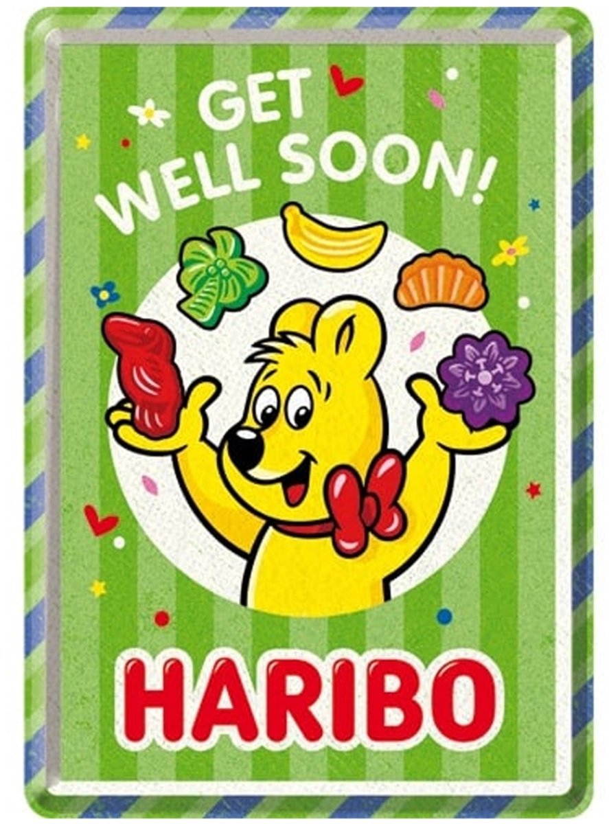 Metal Card Haribo – Get Well Soon