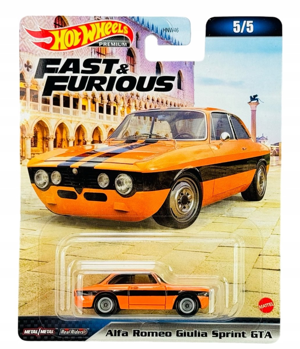 Hot Wheels Alfa Romeo Giulia Sprint GTA - Fast & Furious verzamelobject