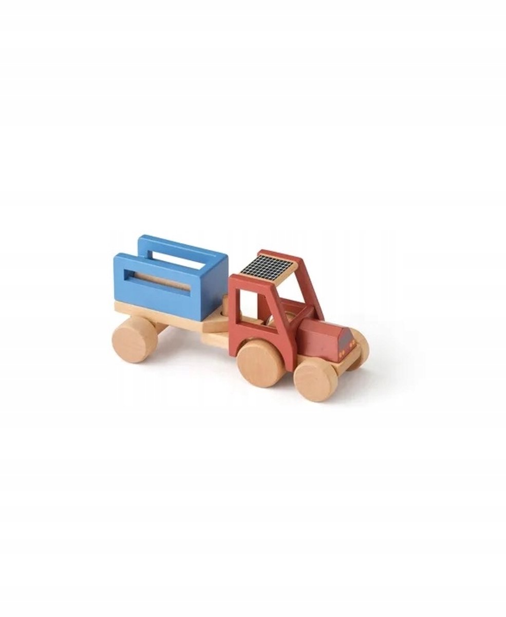 Kid's Concept houten speelgoed tractor