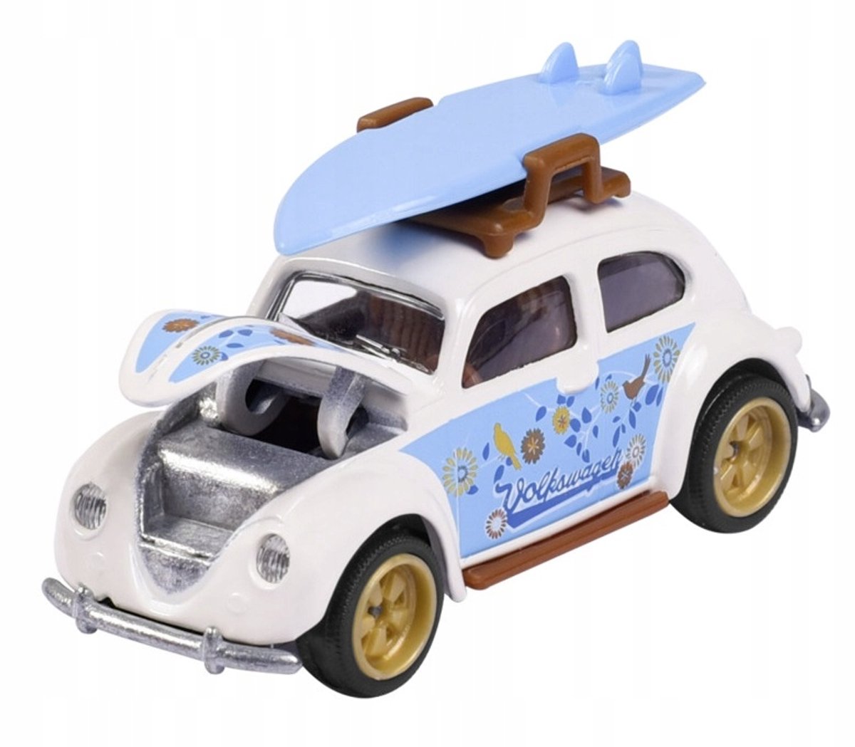 Majorette Deluxe Volkswagen Kever Wit 1:64 Metaal Nieuw