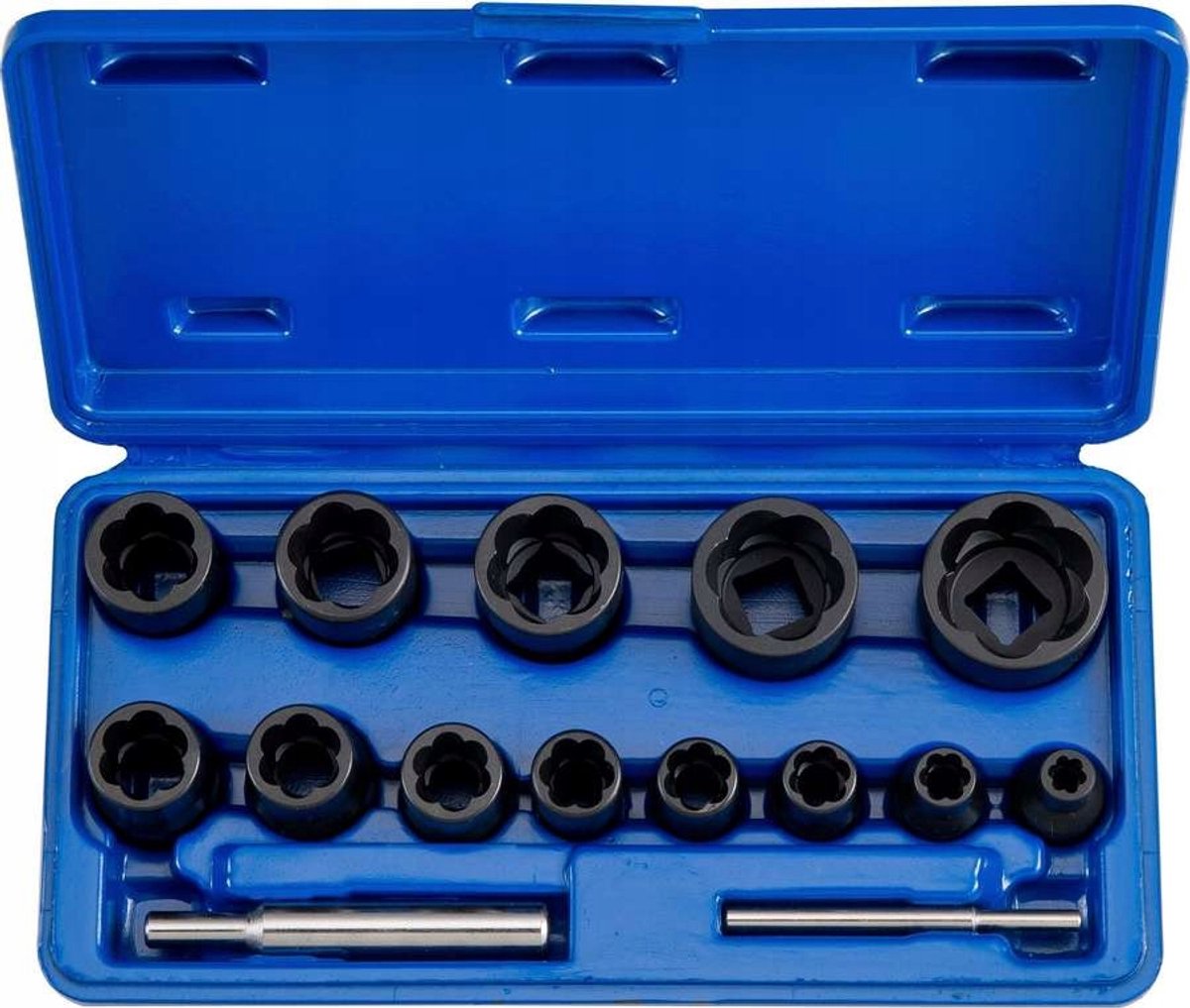 Condor Schroefverwijderaar Doppen Set 6-27 mm, 15 Stuks