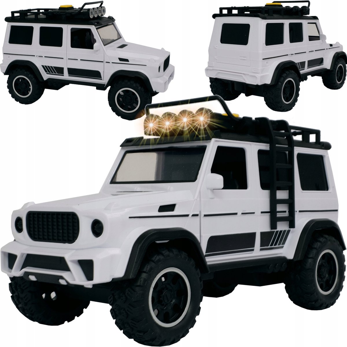 Off-Road Auto met Licht & Geluid - 23cm - 3+ Jaar