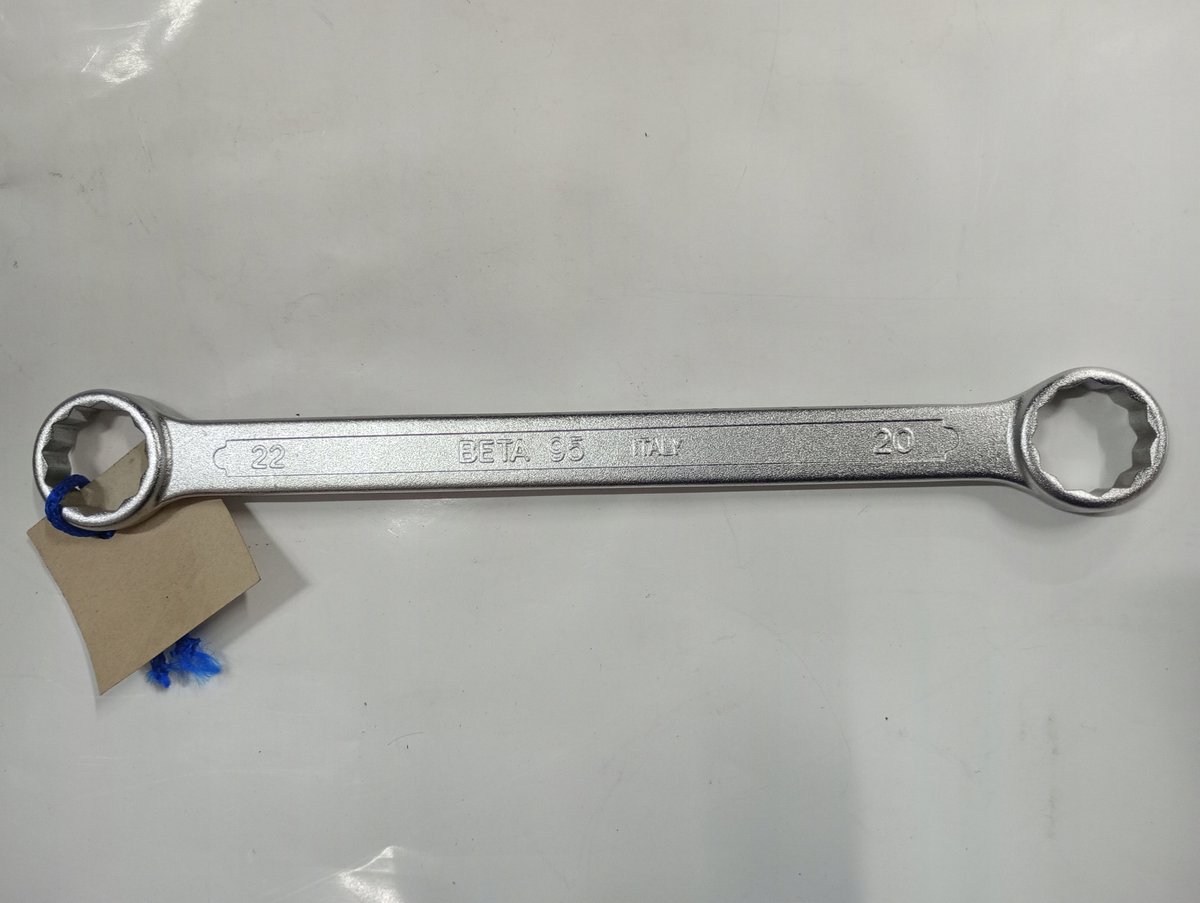 Beta Steeksleutel Dubbelzijdig Recht 20x22mm