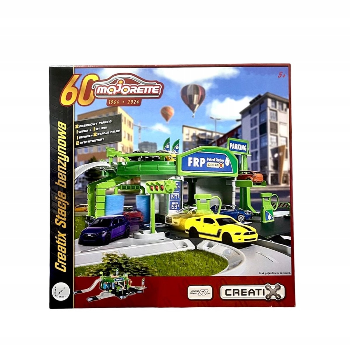 Majorette Creatix Tankstation met Werkplaats - Speelset